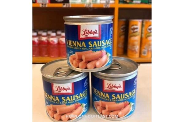 How long do Vienna Sausage last