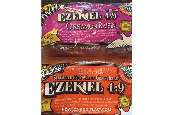 Packed Ezekiel bread