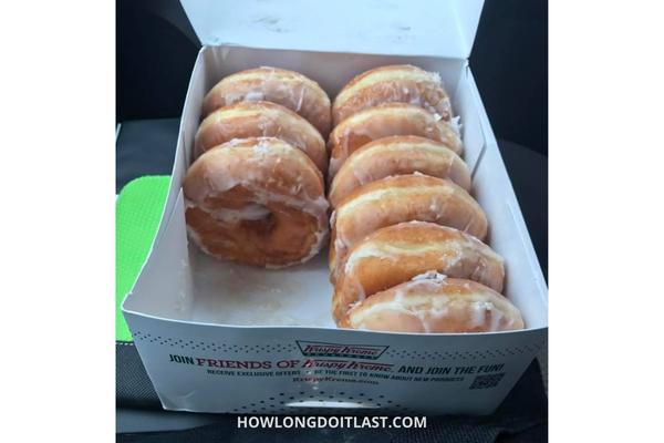 Unrefrigerated Krispy Kreme Donuts