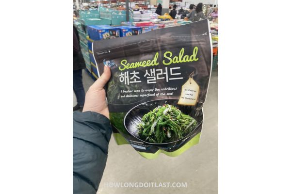 How long does Costco Seaweed Salad last