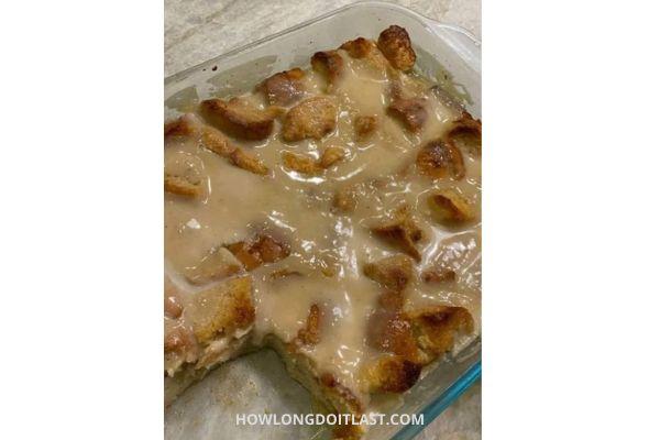 How long does Bread pudding last at room temperature 