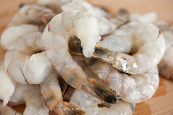 How long does Raw Shrimp last in Fridge