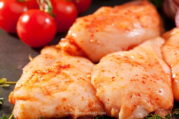 How long does Marinated Chicken last in the Fridge?