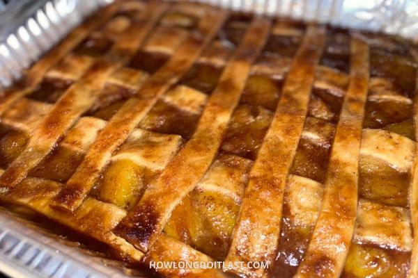 How long does Peach Cobbler last? (Need to Refrigerate)
