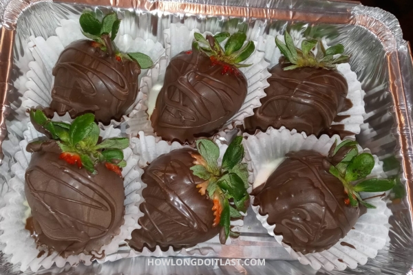 How long do Chocolate Covered Strawberries last