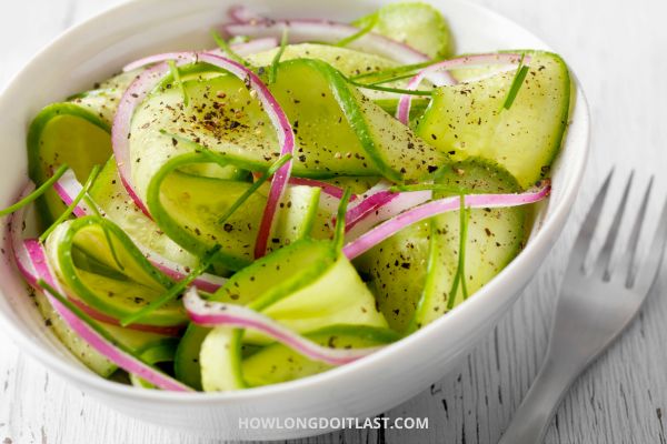 How long does Cucumber Salad last? [Shelf Life Guide]